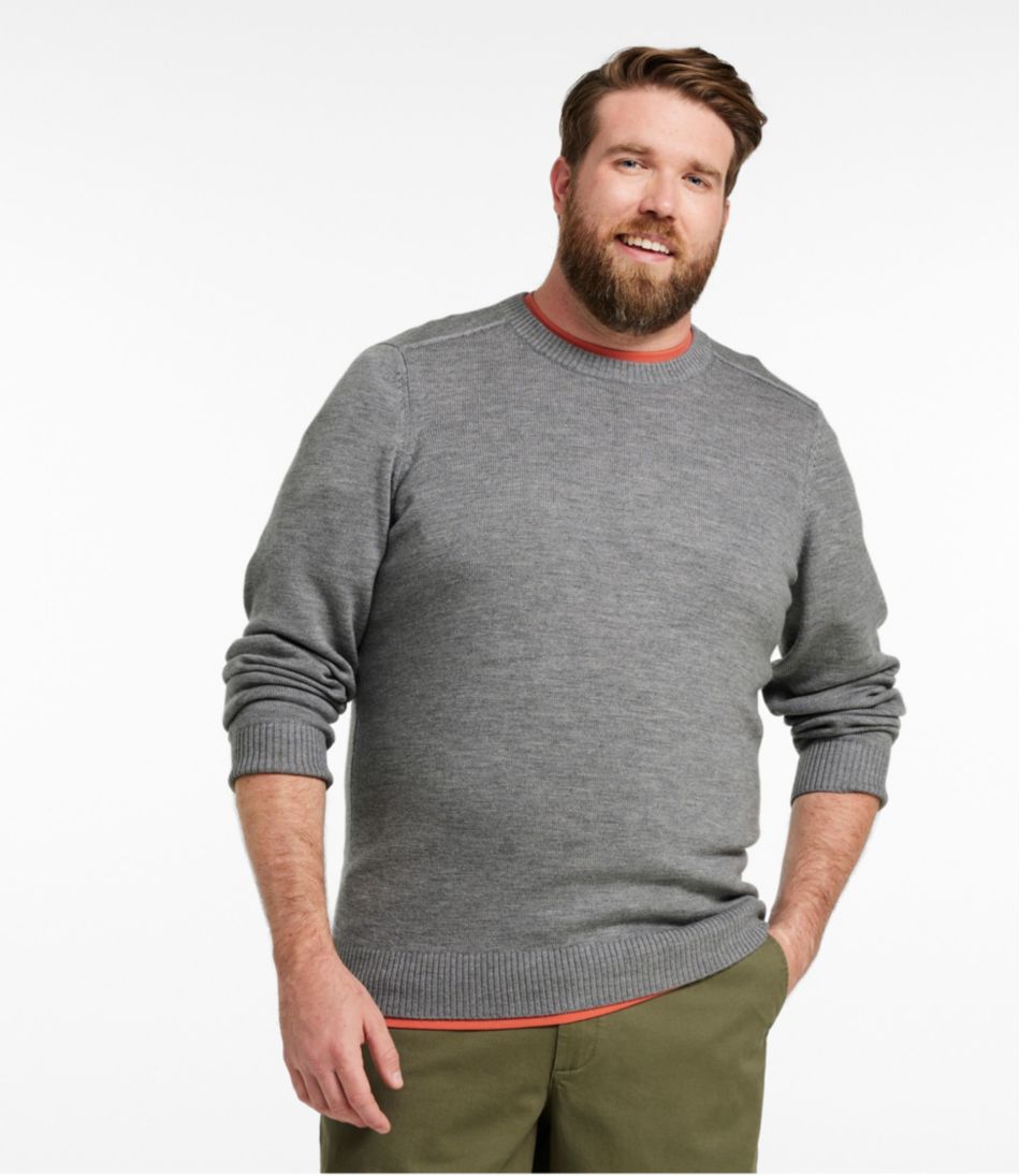 Crewneck Men's Essential Merino Sweater