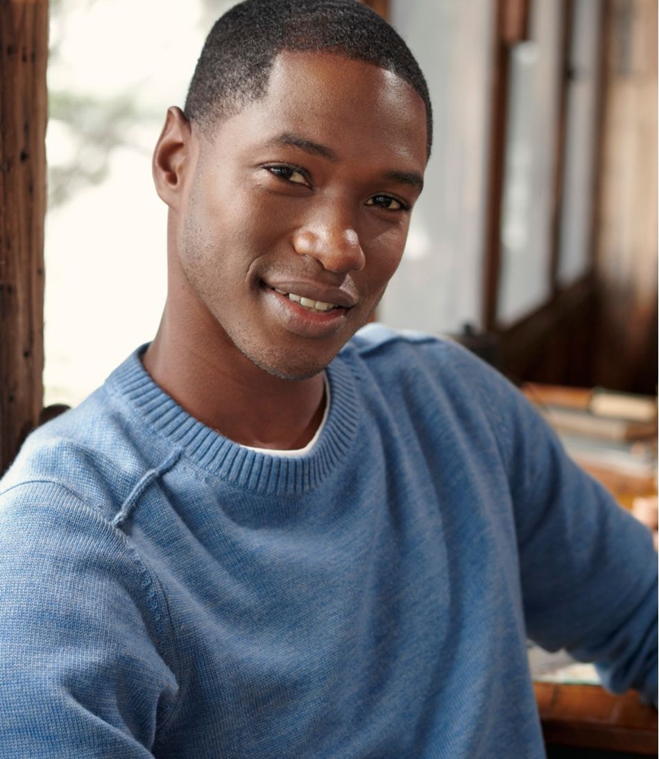 Crewneck Men's Essential Merino Sweater