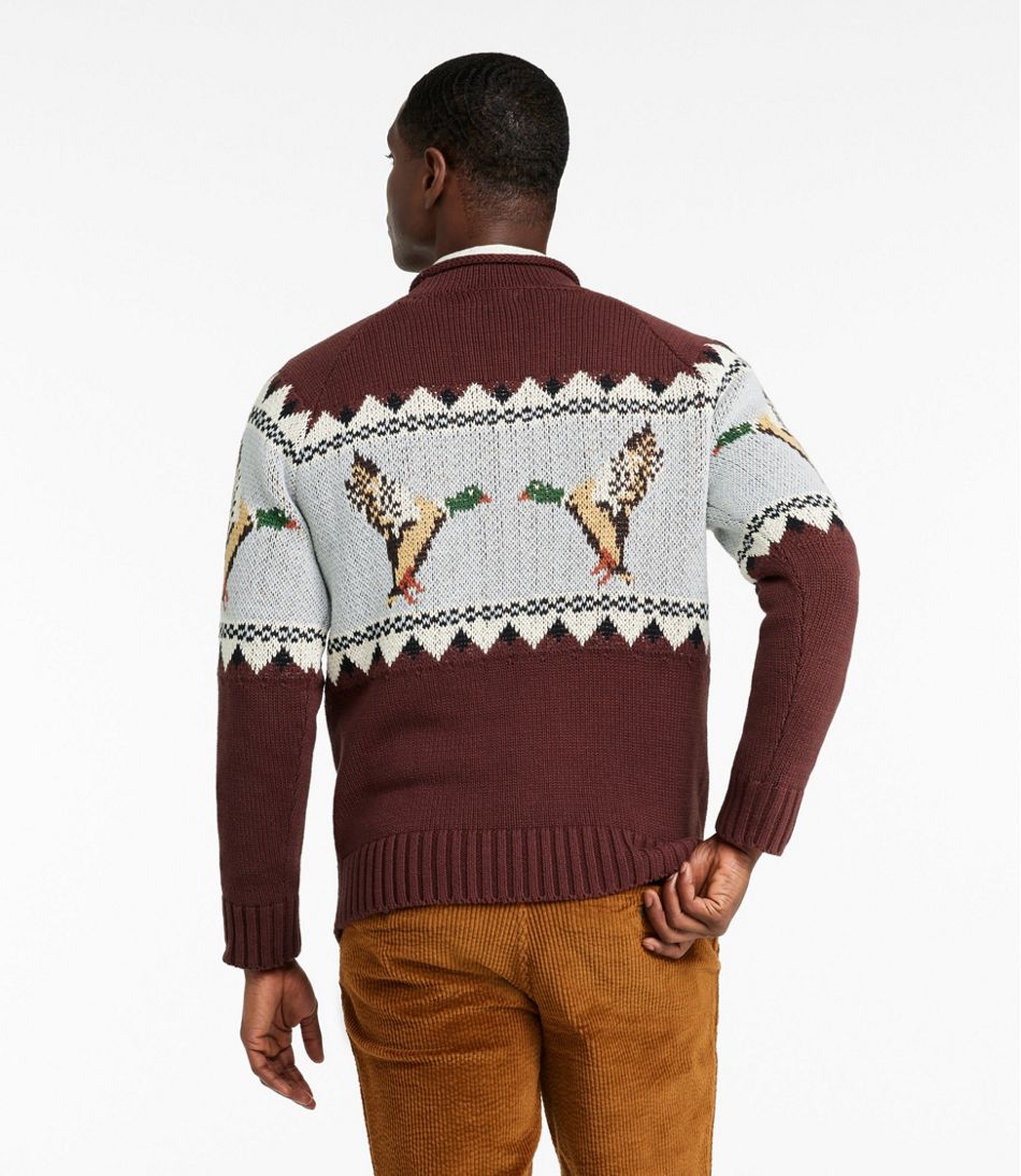 Fair Isle Men's Signature Organic Cotton Rollneck Sweater