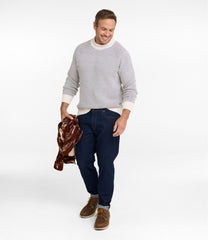 Fair Isle Men's Signature Organic Cotton Rollneck Sweater