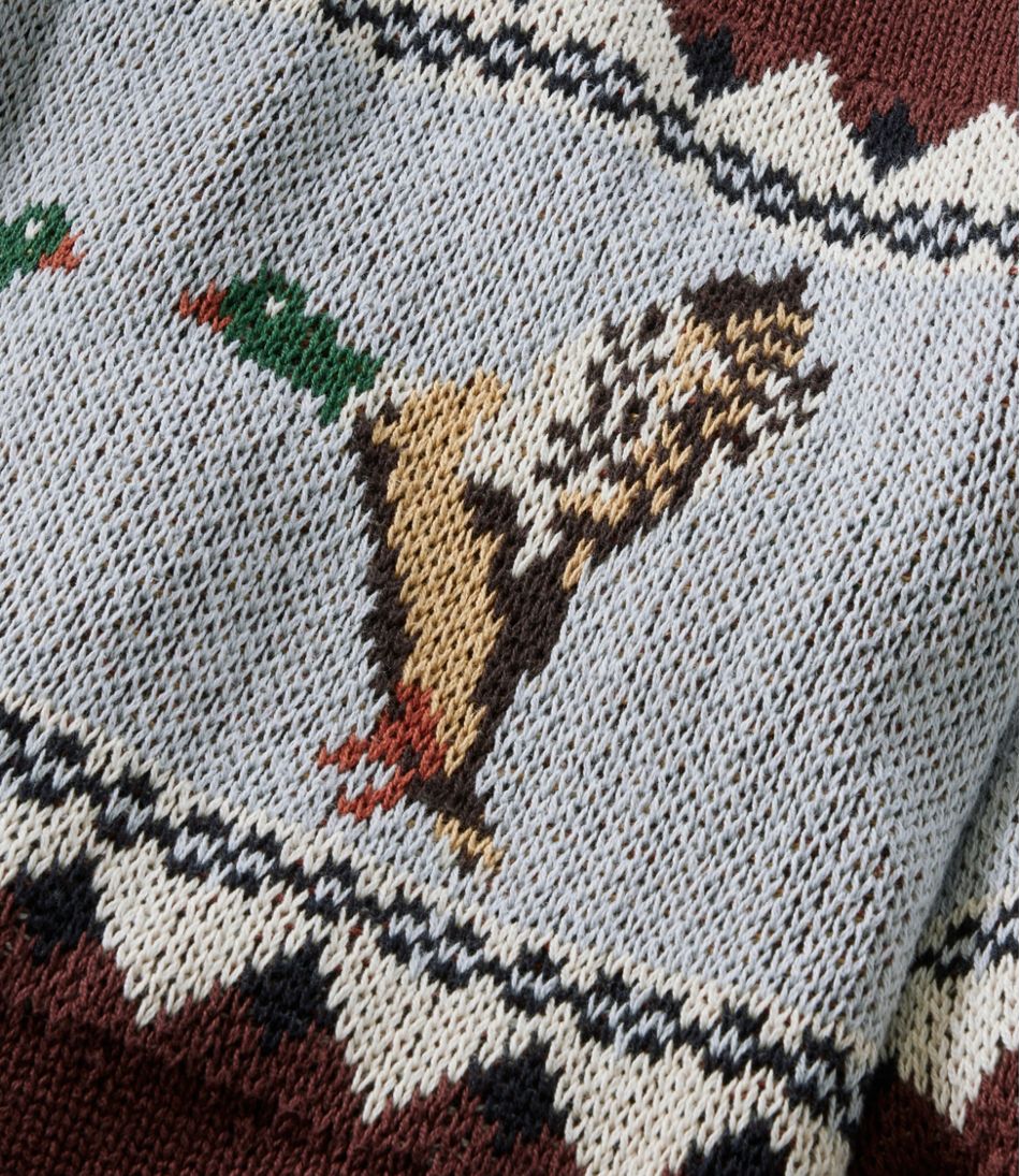 Fair Isle Men's Signature Organic Cotton Rollneck Sweater