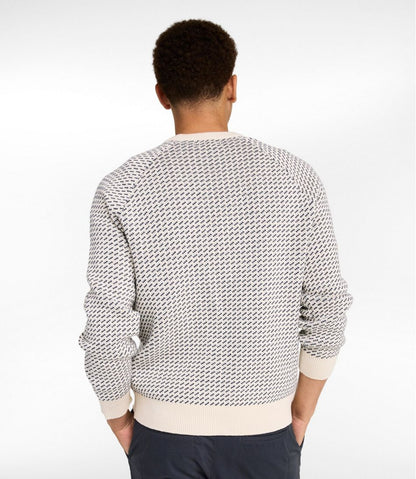 Men's Wicked Soft Cotton/Cashmere Sweater, Crewneck, Pattern
