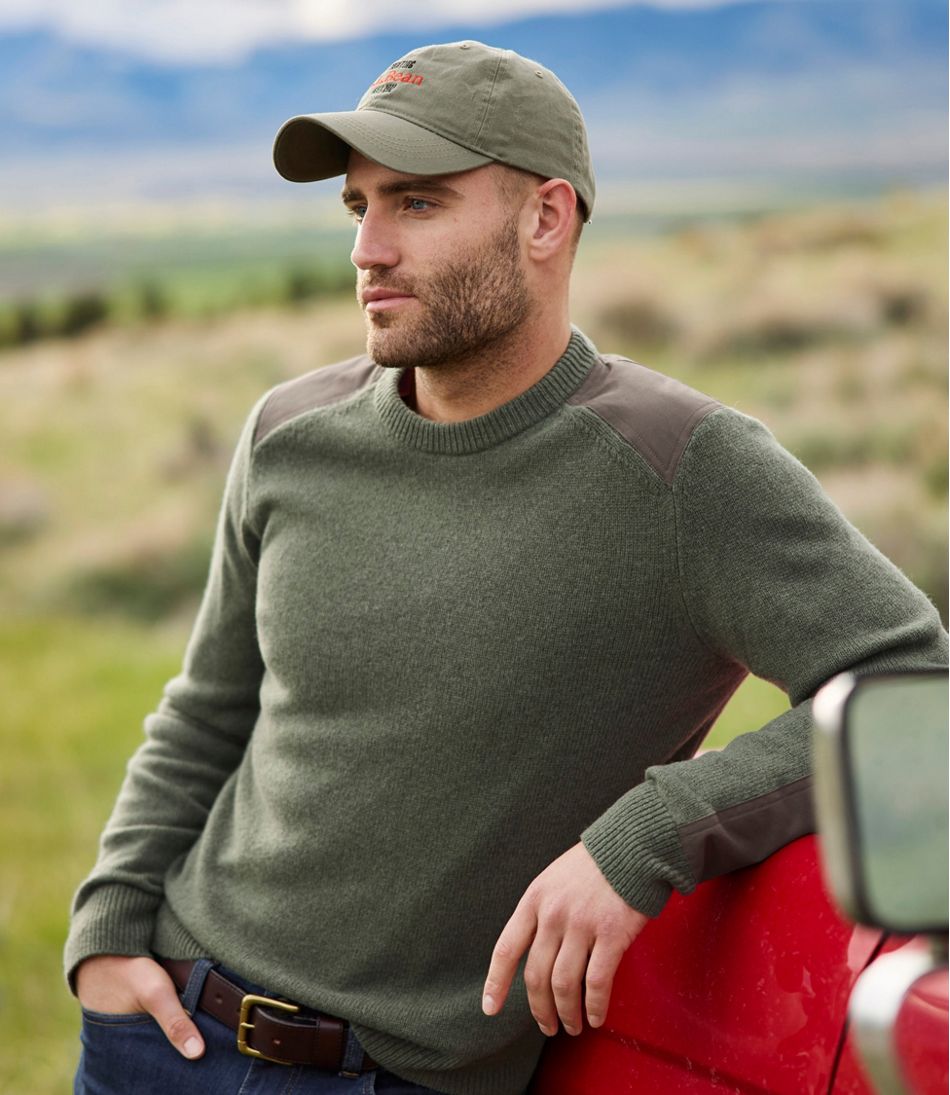 Men's Maine Guide Lightweight Lambswool Sweater
