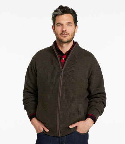 Men's Waterfowl Sweater, Full Zip