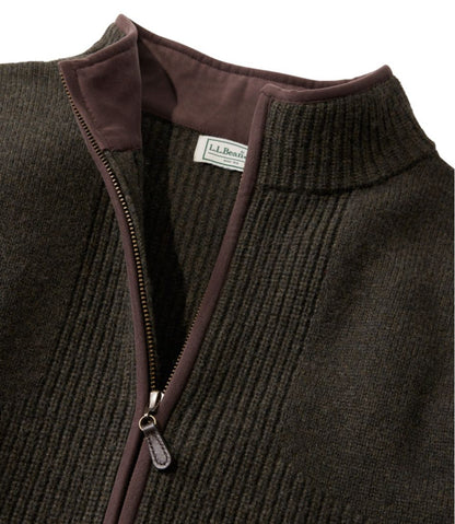 Men's Waterfowl Sweater, Full Zip