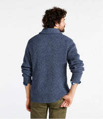 Cardigan Men's Organic Cotton Waffle Sweater