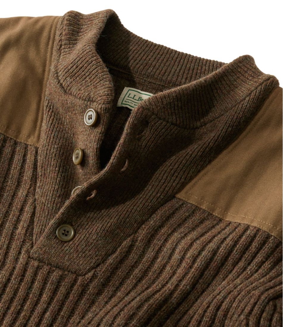 Henley Sweaters for Men L.L.Bean Commando Sweater