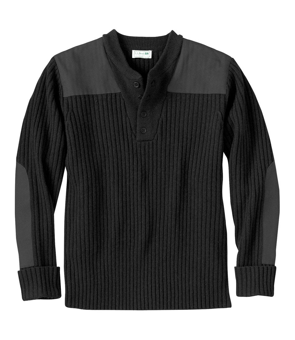 Commando Sweater Henley Sweaters for Men L.L.Bean