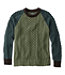 Colorblock Men's Signature Cotton Fisherman Sweater Crewneck