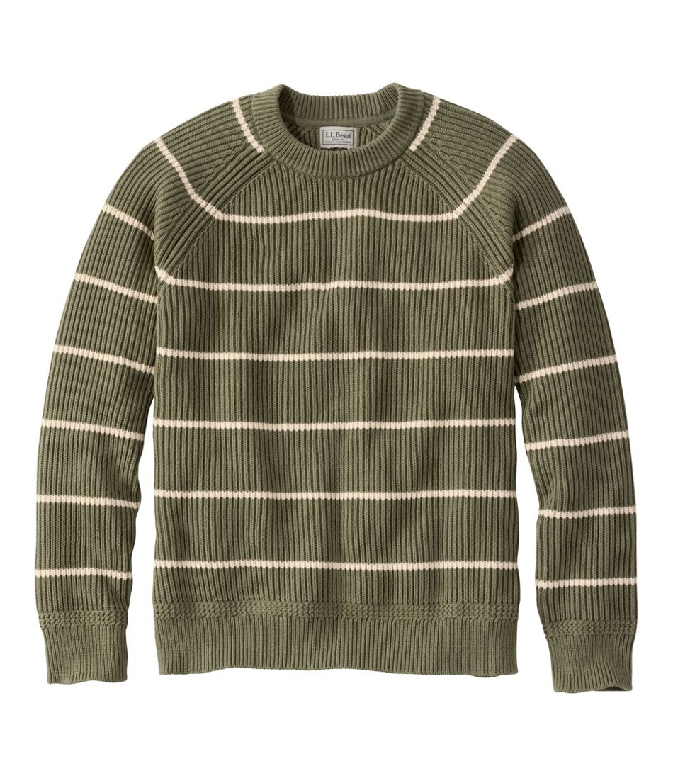 Men's Mariner Rib Crew Sweater Stripe
