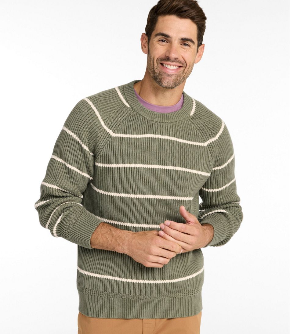 Men's Mariner Rib Crew Sweater Stripe