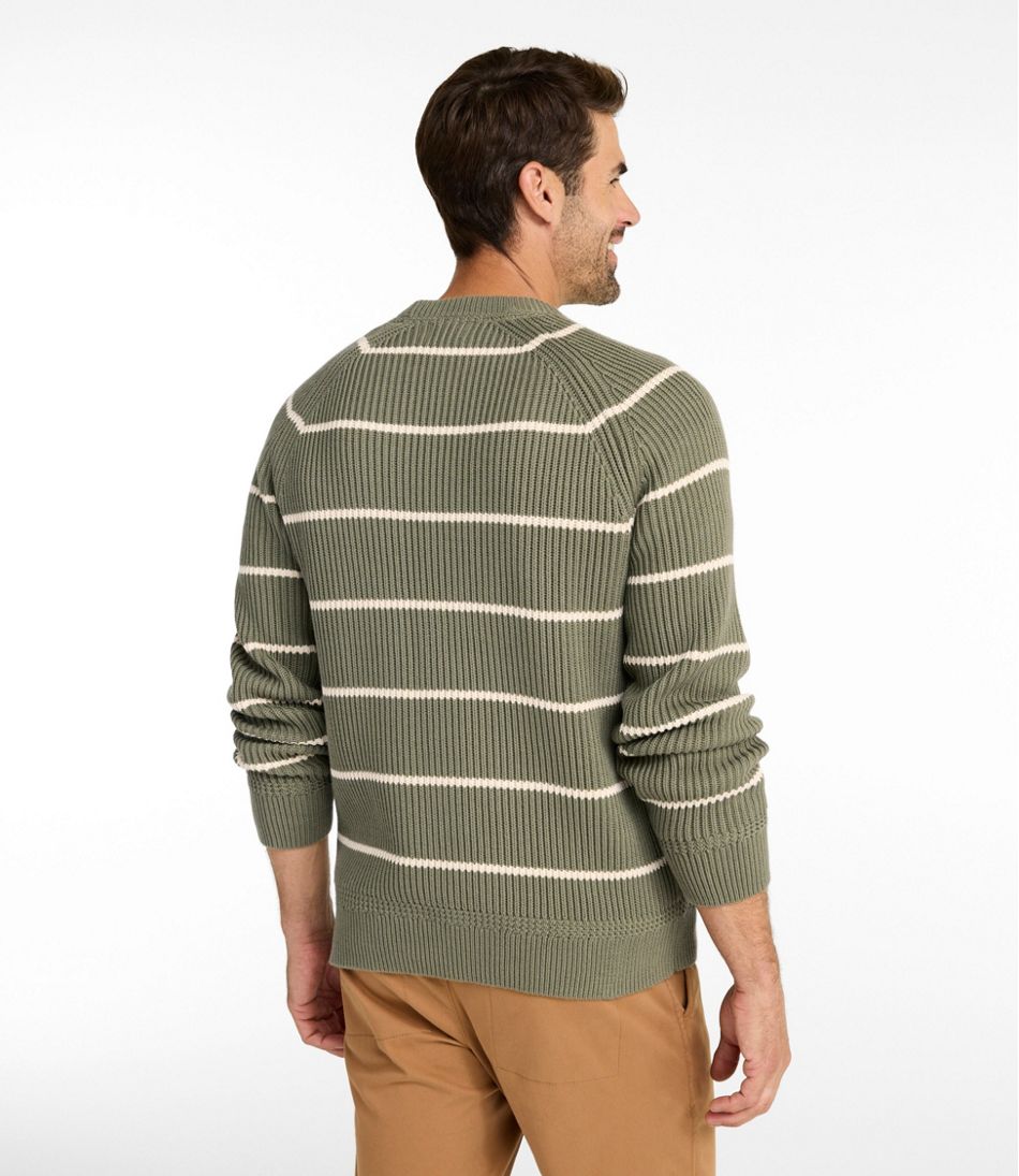 Men's Mariner Rib Crew Sweater Stripe