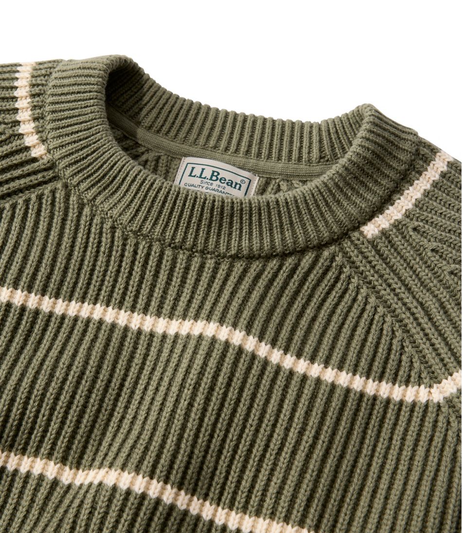 Men's Mariner Rib Crew Sweater Stripe
