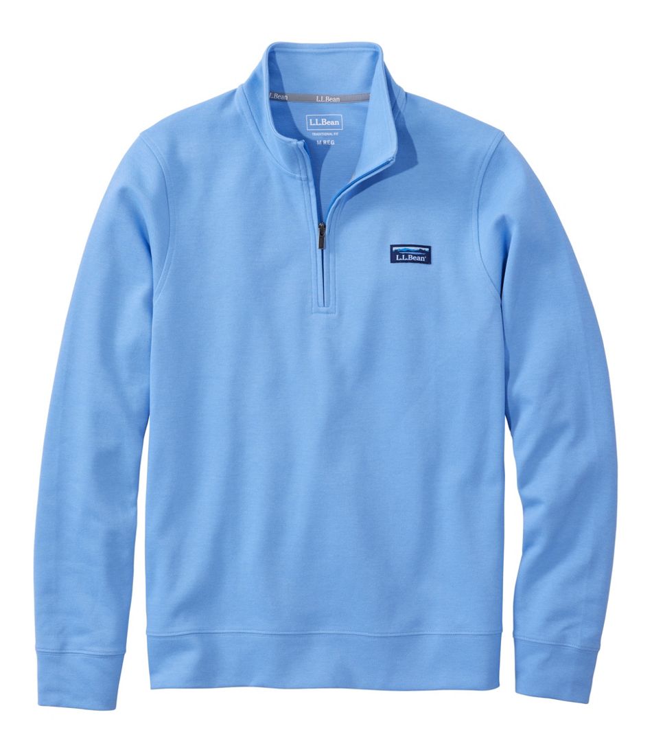 Men's Comfort Stretch Performance® Piqué Quarter-Zip Pullover