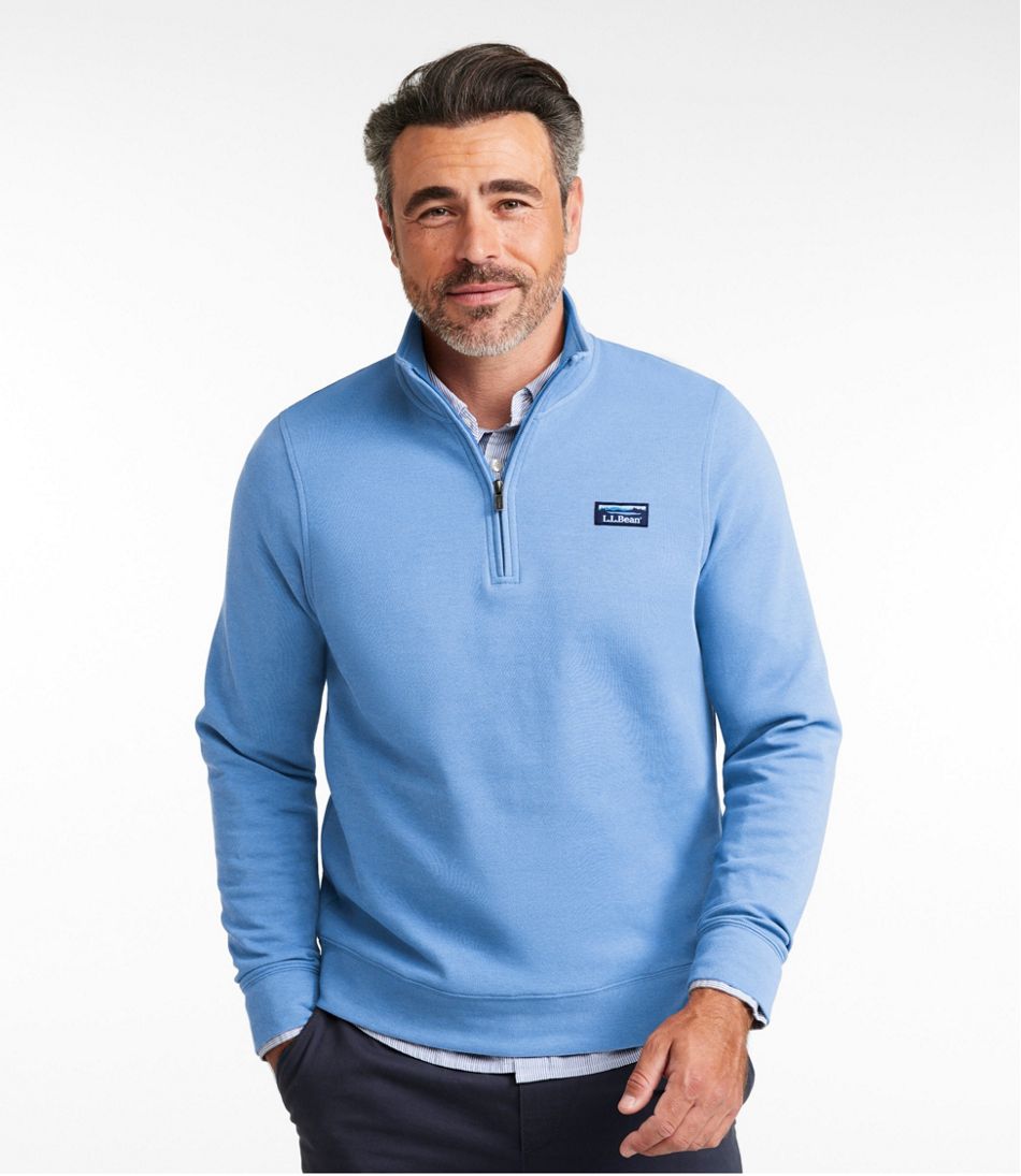 Men's Comfort Stretch Performance® Piqué Quarter-Zip Pullover