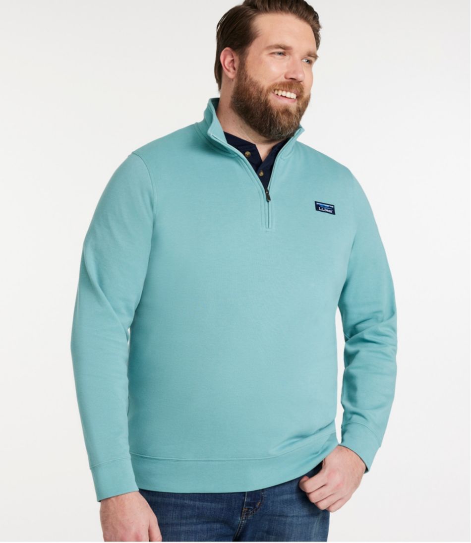 Men's Comfort Stretch Performance® Piqué Quarter-Zip Pullover