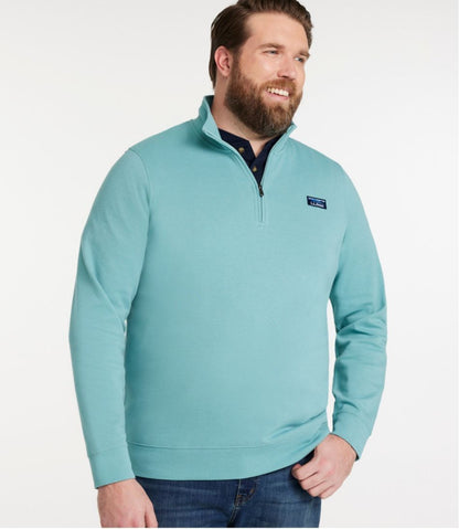 Men's Comfort Stretch Performance® Piqué, Quarter-Zip Pullover