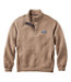 Mockneck Men's Quilted Sweatshirt