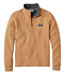 Men's Lakewashed Double-Knit Quarter-Zip Pullover