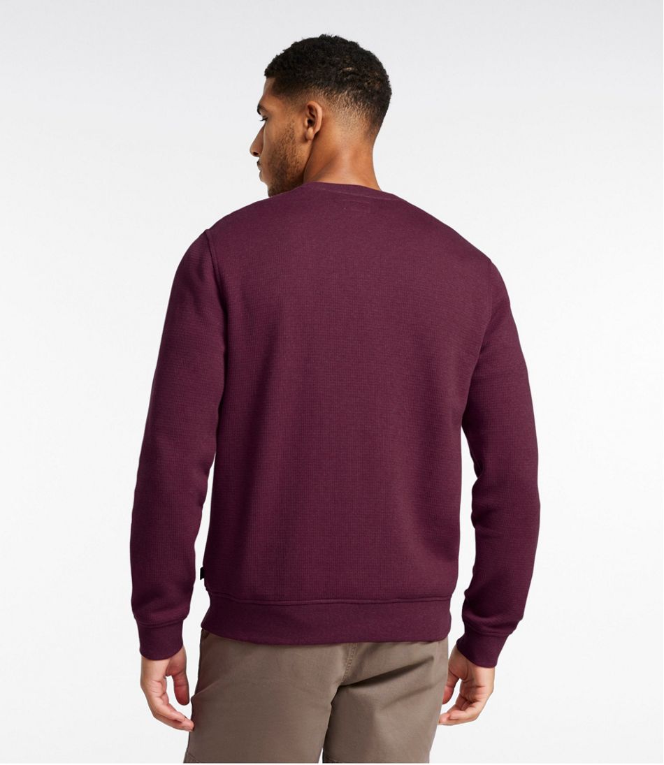 Crewneck Men's All Seasons Textured Sweats