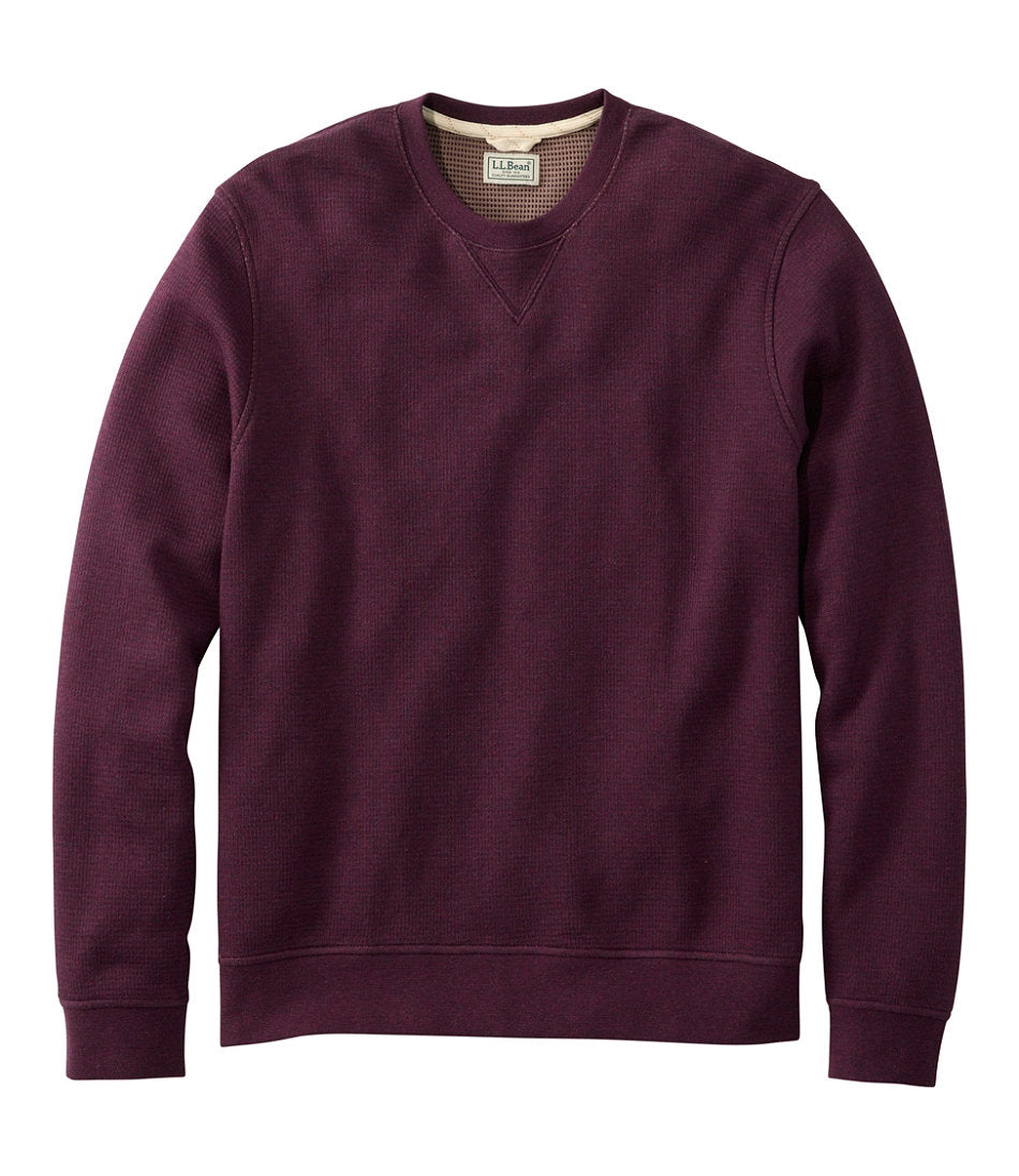 Crewneck Men's All Seasons Textured Sweats