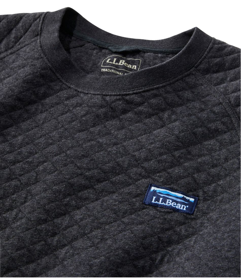 Crewneck Men's Quilted Sweatshirt
