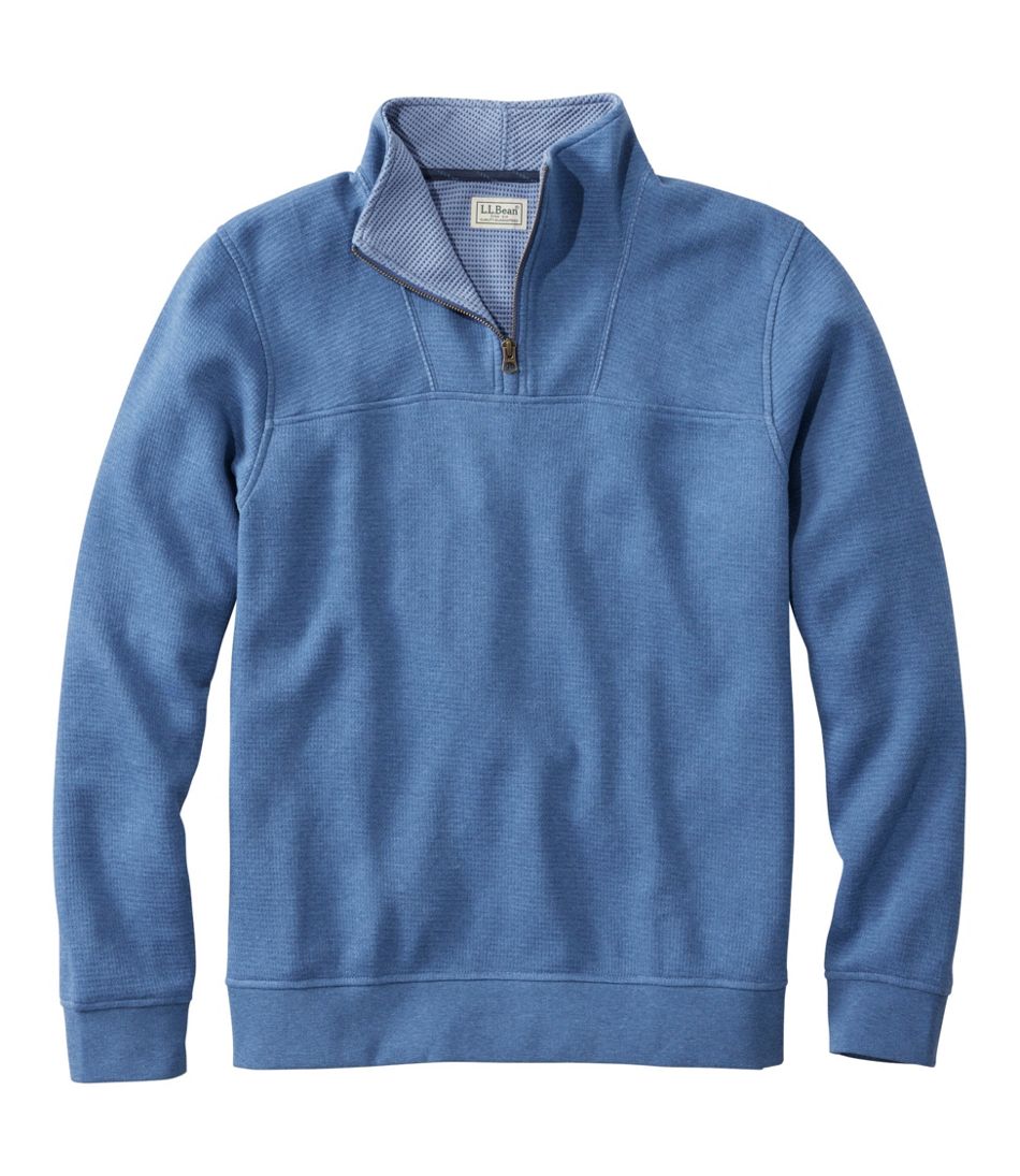 Men's All Seasons Textured Sweats Quarter-Zip