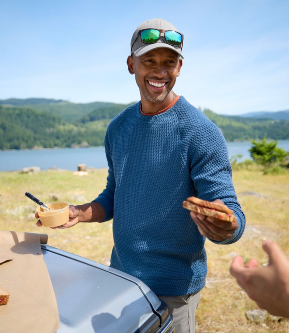 Men's Ridgeknit Pullover Crewneck