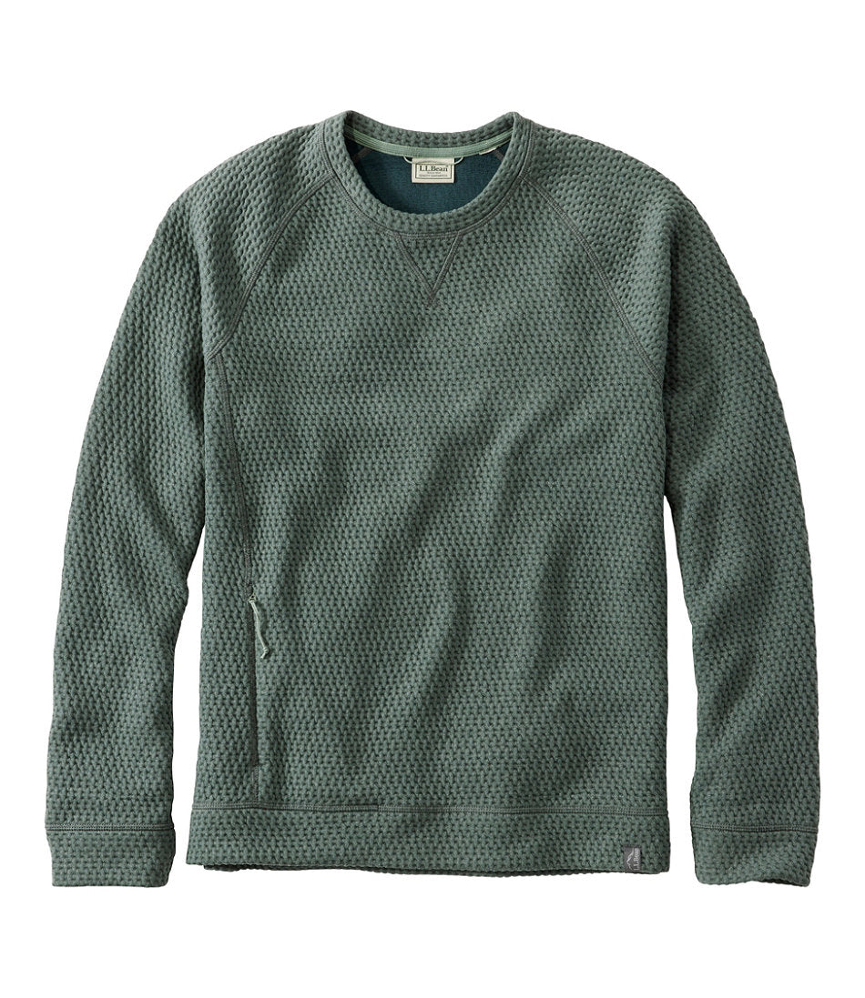 Crewneck Men's Ridgeknit Pullover