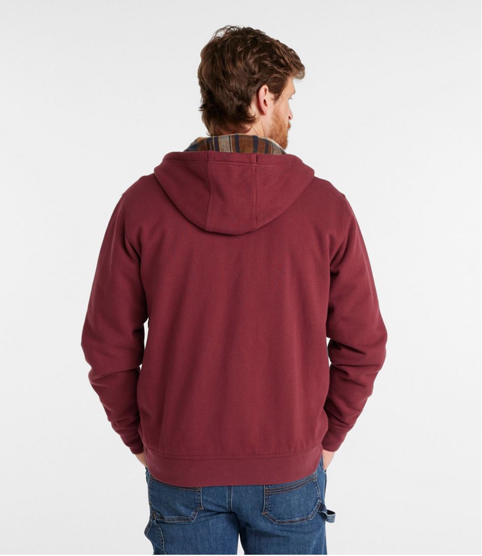 Flannel-Lined Men's Katahdin Iron Works® Hooded Sweatshirt