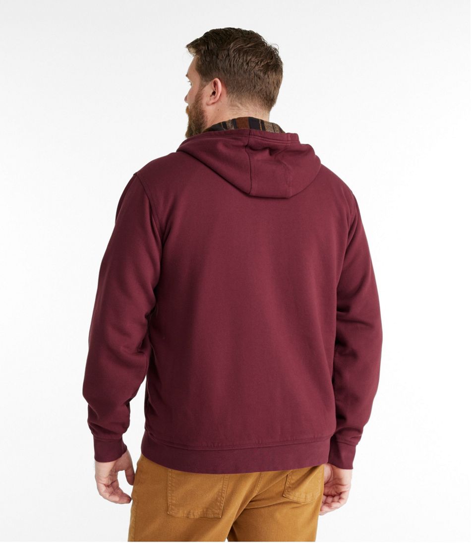 Flannel-Lined Men's Katahdin Iron Works® Hooded Sweatshirt