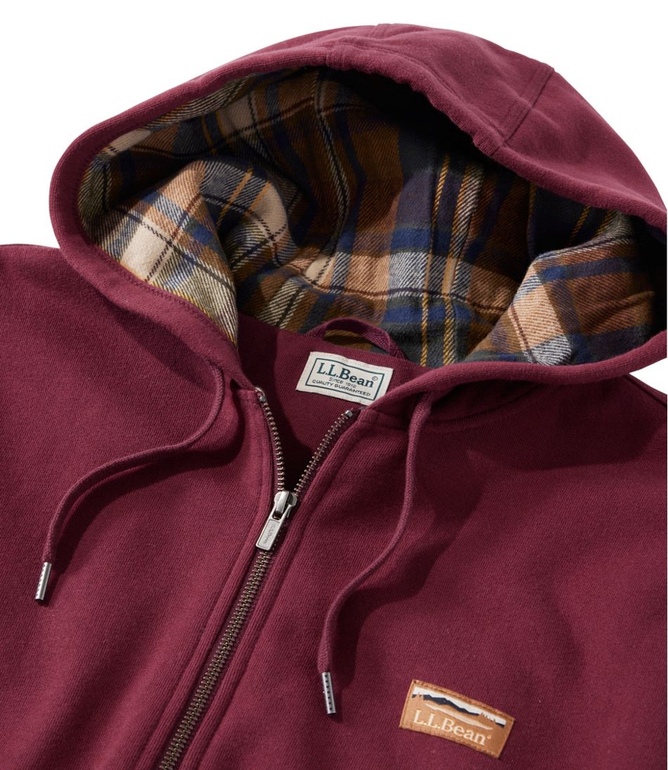 Flannel-Lined Men's Katahdin Iron Works® Hooded Sweatshirt