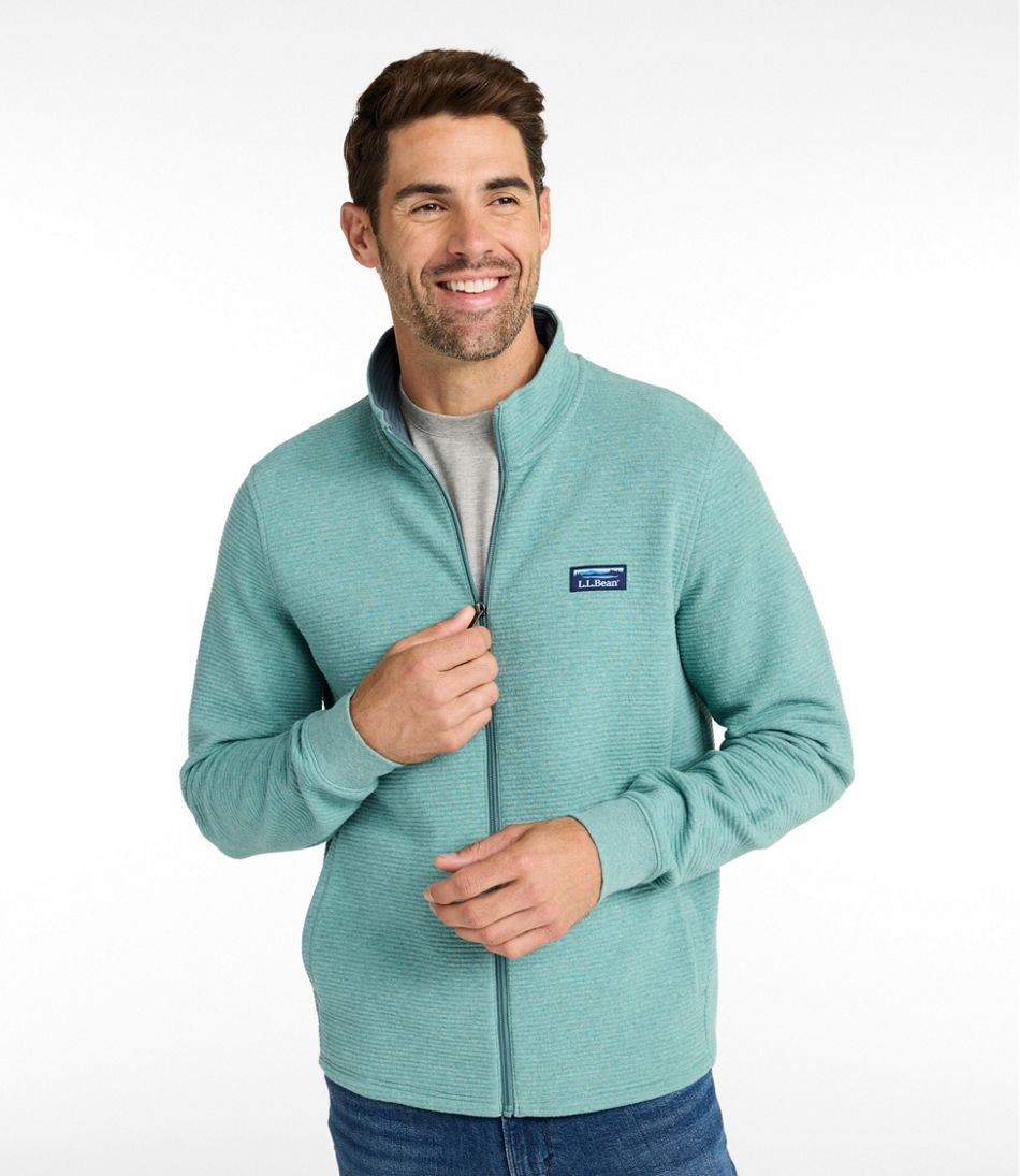 Men's Lakewashed Double-Knit Full-Zip