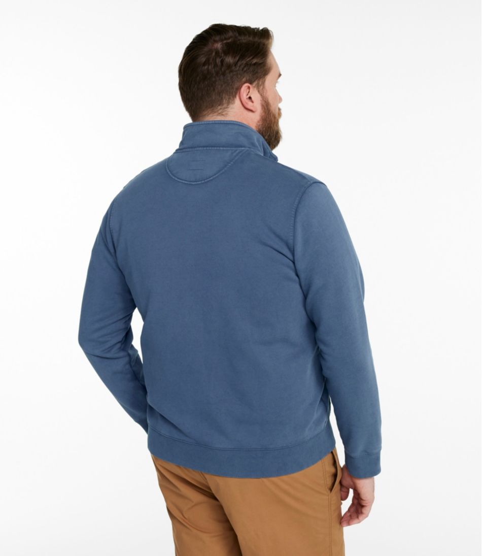 Full-Zip Men's Sunwashed Sweatshirt