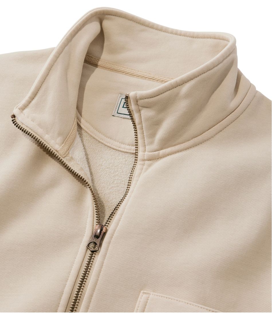Full-Zip Men's Sunwashed Sweatshirt