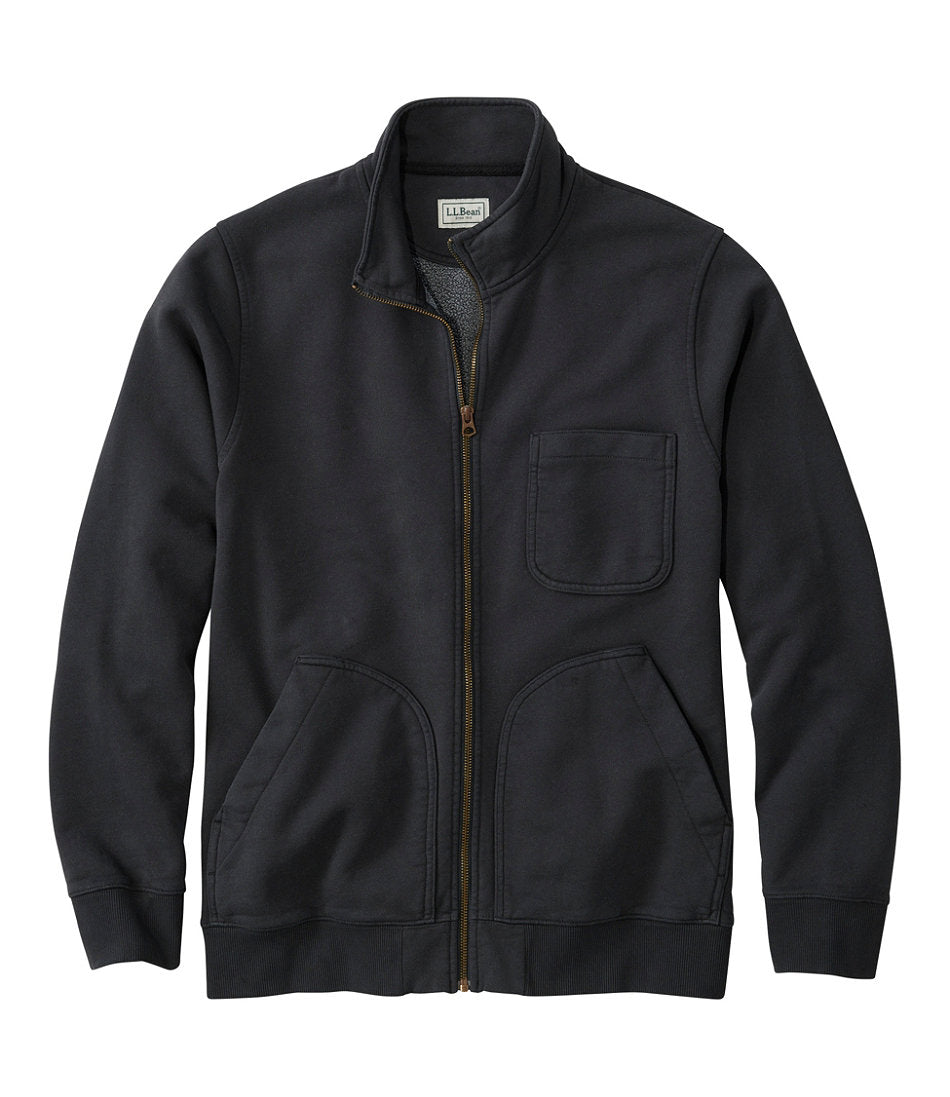 Full-Zip Men's Sunwashed Sweatshirt
