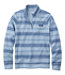 Stripe Men's Comfort Stretch Performance® Piqué Quarter-Zip Pullover