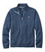 Stripe Men's Comfort Stretch Performance® Piqué Quarter-Zip Pullover