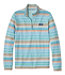 Stripe Men's Comfort Stretch Performance® Piqué Quarter-Zip Pullover