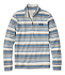 Stripe Men's Comfort Stretch Performance® Piqué Quarter-Zip Pullover