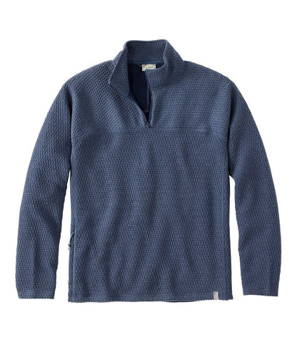 Men's Ridgeknit Pullover, Quarter-Zip