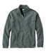 Quarter-Zip Men's Ridgeknit Pullover