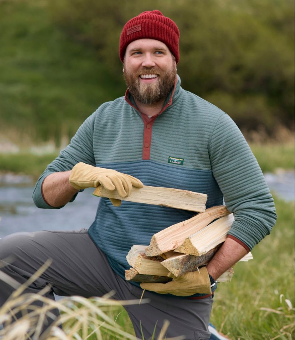 Colorblock Men's Airlight Knit Pullover