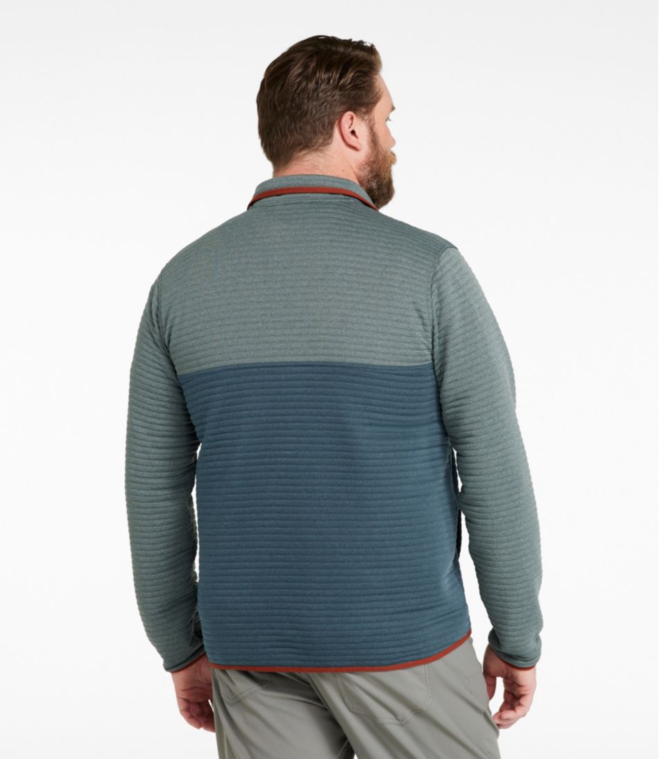 Colorblock Men's Airlight Knit Pullover