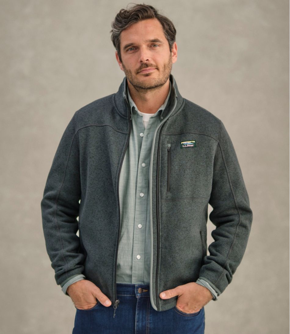 Men's L.L.Bean Sweater Fleece Full-Zip Jacket