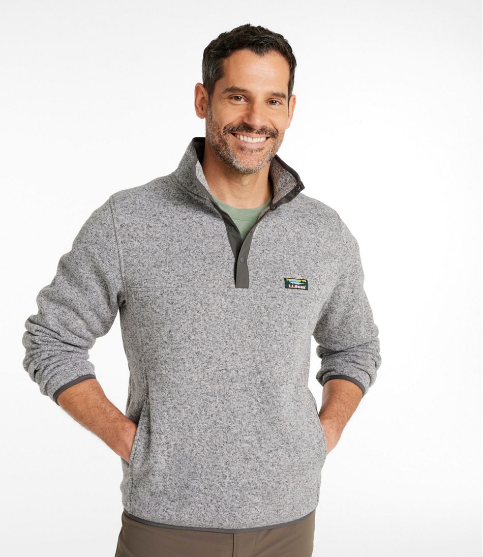 Men's L.L.Bean Sweater Fleece Pullover