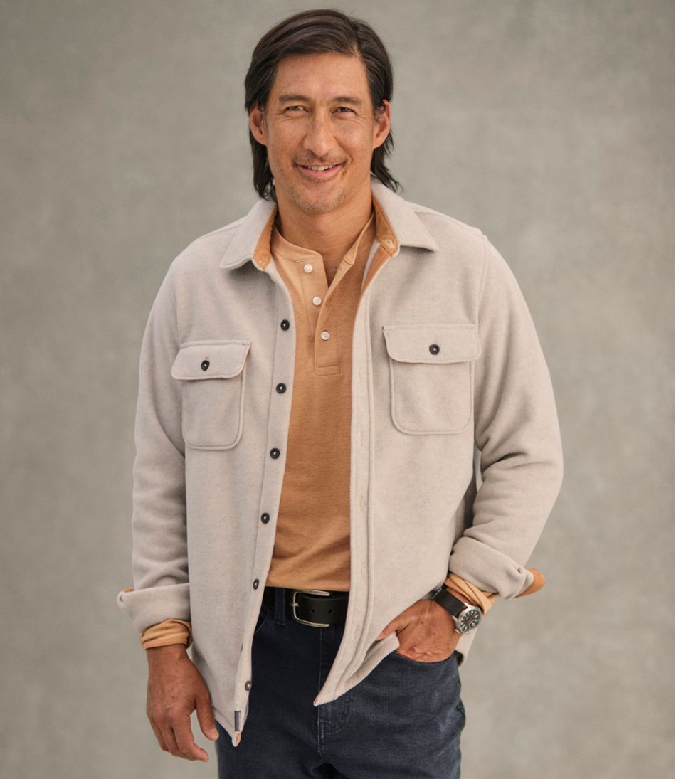 Men's Bean's Mariner Fleece Shirt