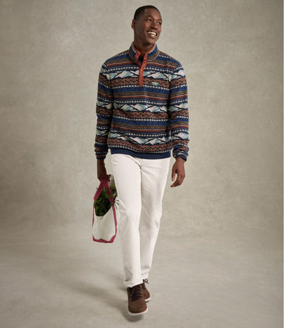 Men's L.L.Bean Sweater Fleece Pullover, Print