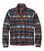 Men's L.L.Bean Sweater Fleece Pullover Print