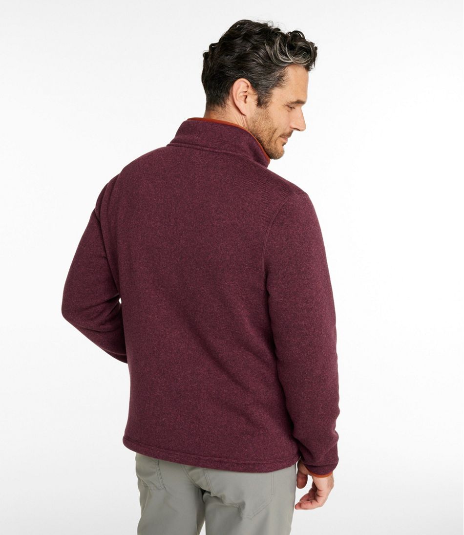 Men's Bean's Sweater Fleece Half-Zip Pullover